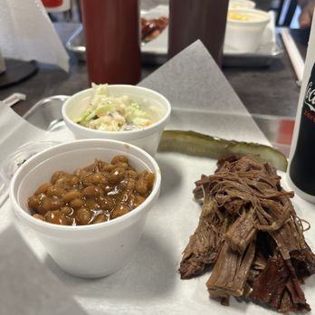 J's Var-B-Q - Brisket Meal with 2 Sides - Barbeque Near Me - Albuquerque, New Mexico