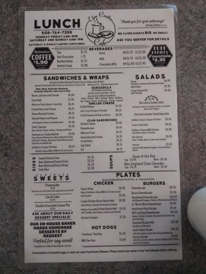 Menu photo 4 Elm Centre Cafe Southbridge, MA Menu photo 4 Elm Centre Cafe Southbridge, MA