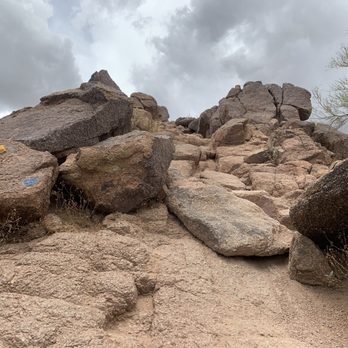 Camelback Mountain - Beginning of rock scramble - Parks Near Me - Phoenix, Arizona