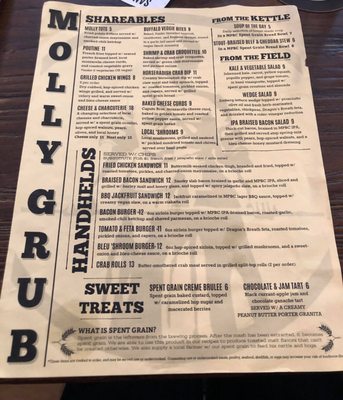 Menu photo 3 Molly Pitcher Brewing Carlisle, PA Menu photo 3 Molly Pitcher Brewing Carlisle, PA