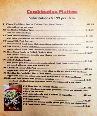 Menu photo 3 New Mexican Grill Gilbert, AZ Menu photo 3 New Mexican Grill Gilbert, AZ
