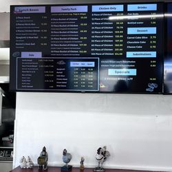 Caesar's Chicken - Updated menu as of august 24