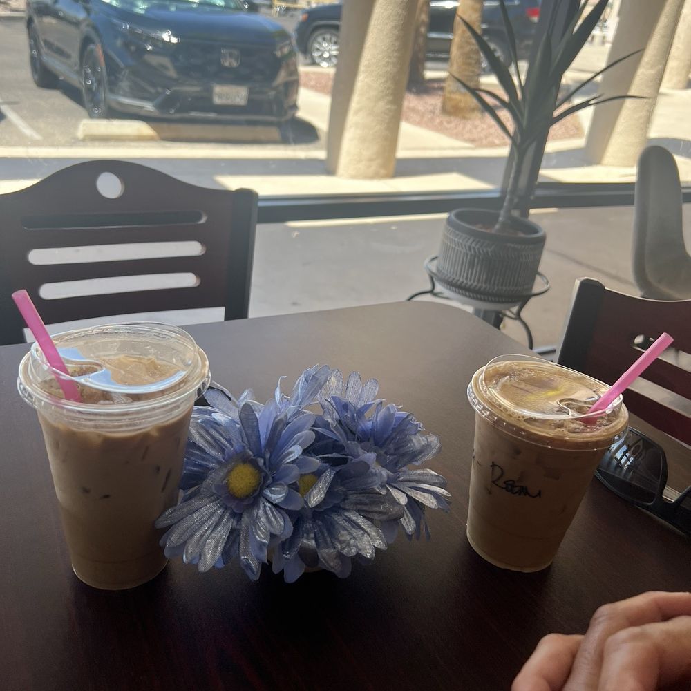 Morning Joy Cafe - Iced Lavender latte and americano delicious - Coffee & Tea Near Me - Laughlin, Nevada Morning Joy Cafe - Iced Lavender latte and americano delicious - Coffee & Tea Near Me - Laughlin, Nevada