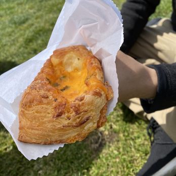 Thorough Bread & Pastry - Savory danish: Cheddar and potato - Sandwiches Near Me - San Francisco, California Thorough Bread & Pastry - Savory danish: Cheddar and potato - Sandwiches Near Me - San Francisco, California