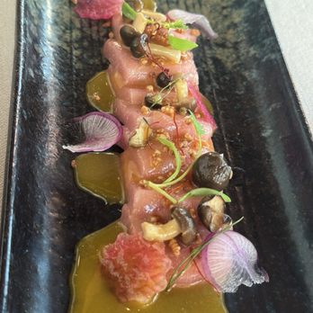 The Edge Restaurant & Lounge - Smoked Ahi Ceviche - New American Near Me - Stateline, Nevada The Edge Restaurant & Lounge - Smoked Ahi Ceviche - New American Near Me - Stateline, Nevada