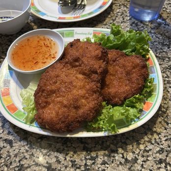 Sanamluang Cafe - Fried Shrimp Cakes - Thai Near Me - Los Angeles, California Sanamluang Cafe - Fried Shrimp Cakes - Thai Near Me - Los Angeles, California