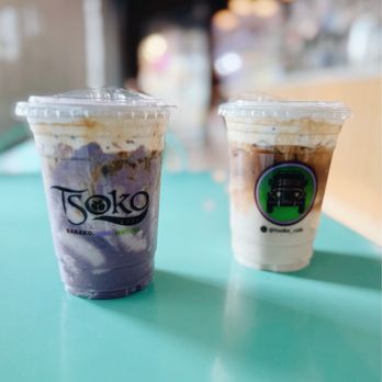 Tsoko Cafe - Ube Royale and Banana Latte - Coffee & Tea Near Me - Redlands, California Tsoko Cafe - Ube Royale and Banana Latte - Coffee & Tea Near Me - Redlands, California