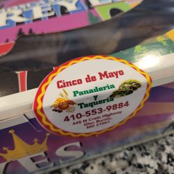 Cinco De Mayo Bakery & Restaurant - Rosca de Reyes at Cinco de Mayo JAN2026.