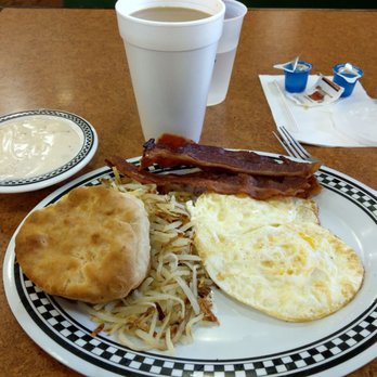Henry D's Restaurant - Breakfast. Eggs bacon hash browns biscuits and gravy and coffee. - Breakfast & Brunch Near Me - Amarillo, Texas Henry D's Restaurant - Breakfast. Eggs bacon hash browns biscuits and gravy and coffee. - Breakfast & Brunch Near Me - Amarillo, Texas