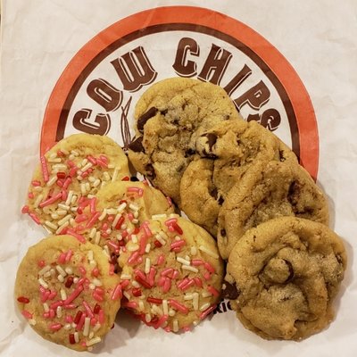 Cow Chip Cookies by null
