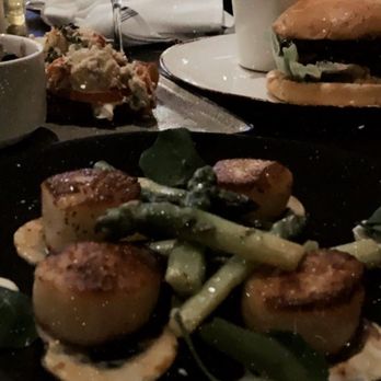 The Berkeley Boathouse - Seared Scallops, Lobster & Shrimp Sandwich, and Burger - Seafood Near Me - Berkeley, California