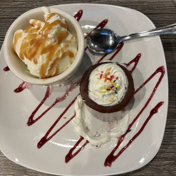 Dark Horse Tavern - The dessert we agreed on was Chocolate Lava cake with vanilla ice cream. So good it should illegal. - Bars Near Me - Massapequa Park, New York Dark Horse Tavern - The dessert we agreed on was Chocolate Lava cake with vanilla ice cream. So good it should illegal. - Bars Near Me - Massapequa Park, New York