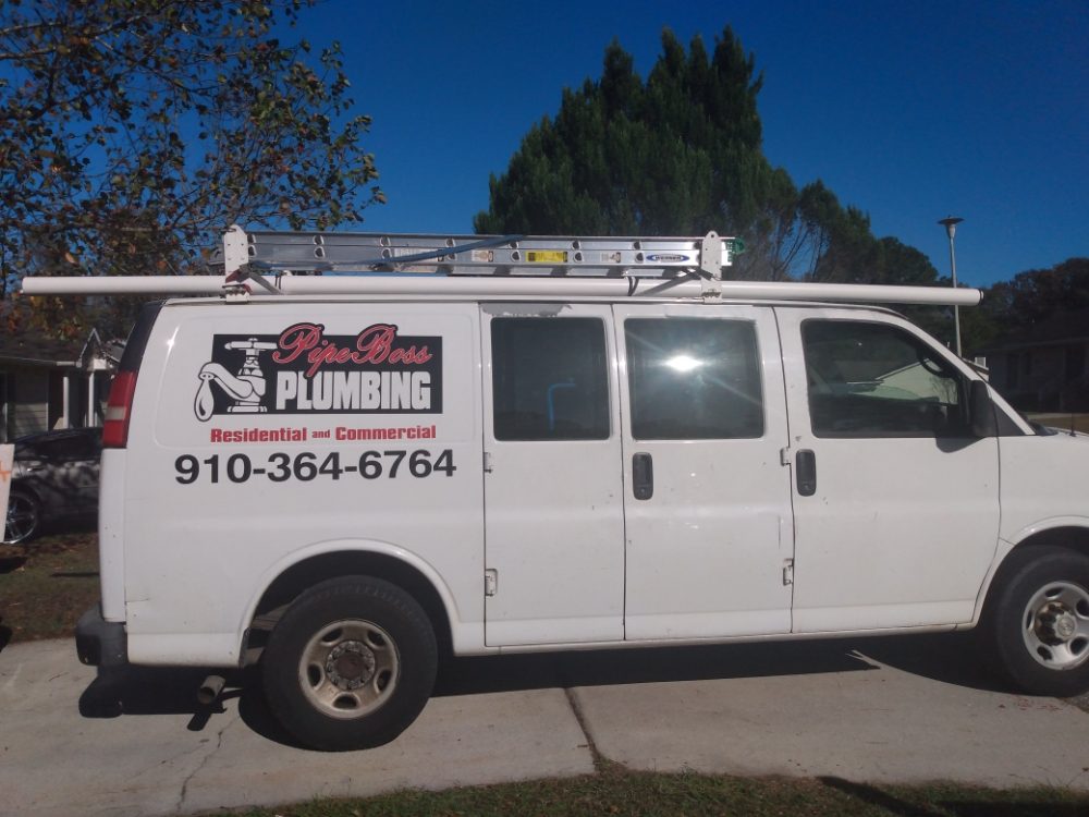 Slide of Pipe Boss Plumbing