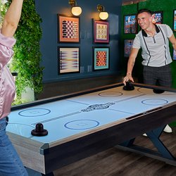 Frames Bowling Lounge - Air Hockey in the Spare-cade