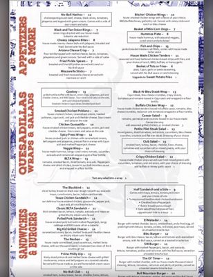 Menu photo 2 Bull Mountain Bar & Grill Tigard, OR Menu photo 2 Bull Mountain Bar & Grill Tigard, OR