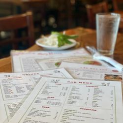 Soy House Vietnamese Cooking - Way too many menus