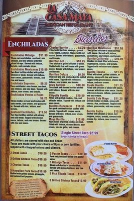 Menu photo 8 La Casa Maya Ames, IA