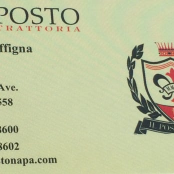 Il Posto Trattoria - Italian Near Me - Napa, California Il Posto Trattoria - Italian Near Me - Napa, California