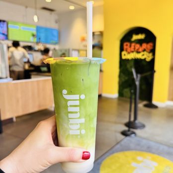 Junbi Matcha & Tea - Madagascar Vanilla Matcha Latte - Bubble Tea Near Me - San Francisco, California