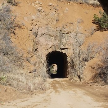 Adventures Out West - One of the tunnels taken from the jeep - Tours Near Me - Colorado Springs, Colorado