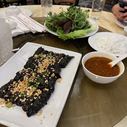 $3 for that small plate of noodles that should have been included with my order.  Everything in the pic cost $45 before tip.