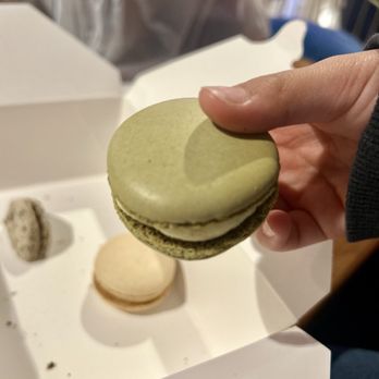 Crepes Avenue - Pistachio macaron - French Near Me - Stanton, California Crepes Avenue - Pistachio macaron - French Near Me - Stanton, California