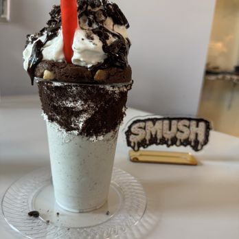 Smush Cookie Creamery - Cookie Crush Shake - Bakeries Near Me - Augusta, Maine
