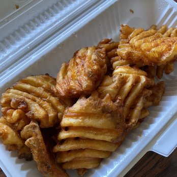 Q's Halal - Seasoned Waffle Fries - Halal Near Me - Alameda, California Q's Halal - Seasoned Waffle Fries - Halal Near Me - Alameda, California