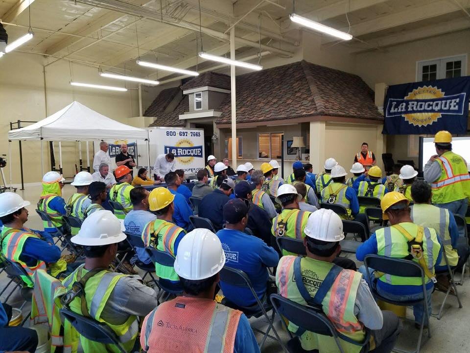 Slide of La Rocque Better Roofs