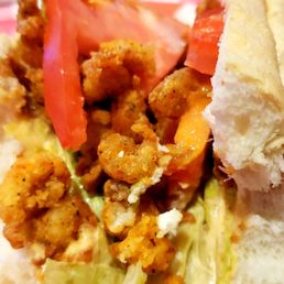 Fried Crawfish Poboy