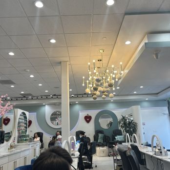 Spring Nail Spa 2 - Inside with manicure space - Nail Salons Near Me - Folsom, California