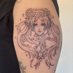 Frieren in Bloom piece by Merrie