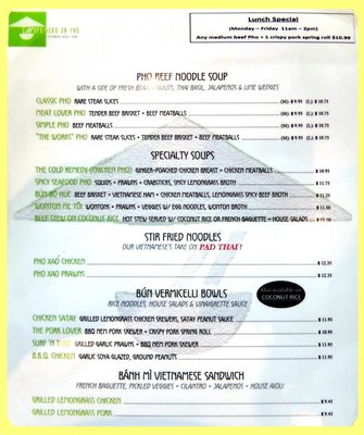 Menu photo 4 Chopsticks On Pho Surrey, BC Menu photo 4 Chopsticks On Pho Surrey, BC