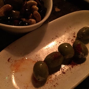Huddy’s - Marinated olives and nuts. Olives stuffed with Blue cheese. - Gastropubs Near Me - Redondo Beach, California Huddy’s - Marinated olives and nuts. Olives stuffed with Blue cheese. - Gastropubs Near Me - Redondo Beach, California