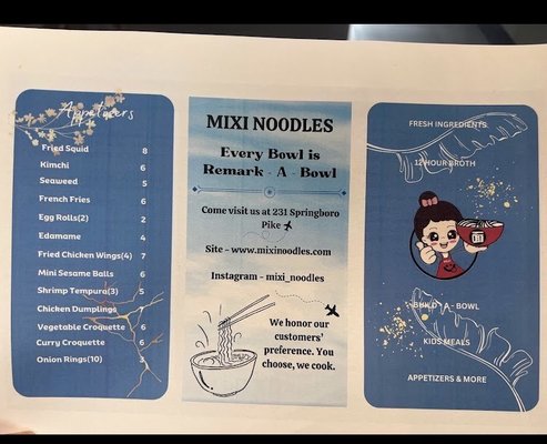 Menu photo 4 Mixi Noodles Dayton, OH Menu photo 4 Mixi Noodles Dayton, OH