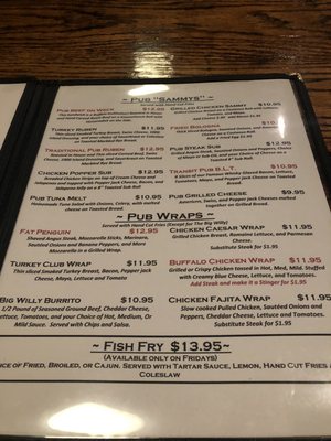 Menu photo 6 Union Pub Buffalo, NY