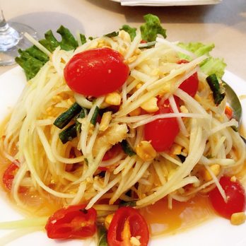 SriPraPhai Thai Restaurant - Papaya Salad & Dry Shrimp - Thai Near Me - Woodside, New York