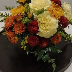 Party Full of Posies - Thanksgiving centerpiece.
