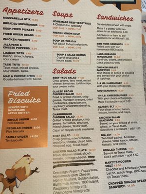 Menu photo 1 The Chicken Inn Shelbyville, IN Menu photo 1 The Chicken Inn Shelbyville, IN
