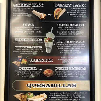 Taco Bob's - First menu - Mexican Near Me - Kalamazoo, Michigan