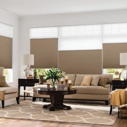 Budget Blinds - Valencia - For total coverage, pair cordless cellular shades with pleated shades.