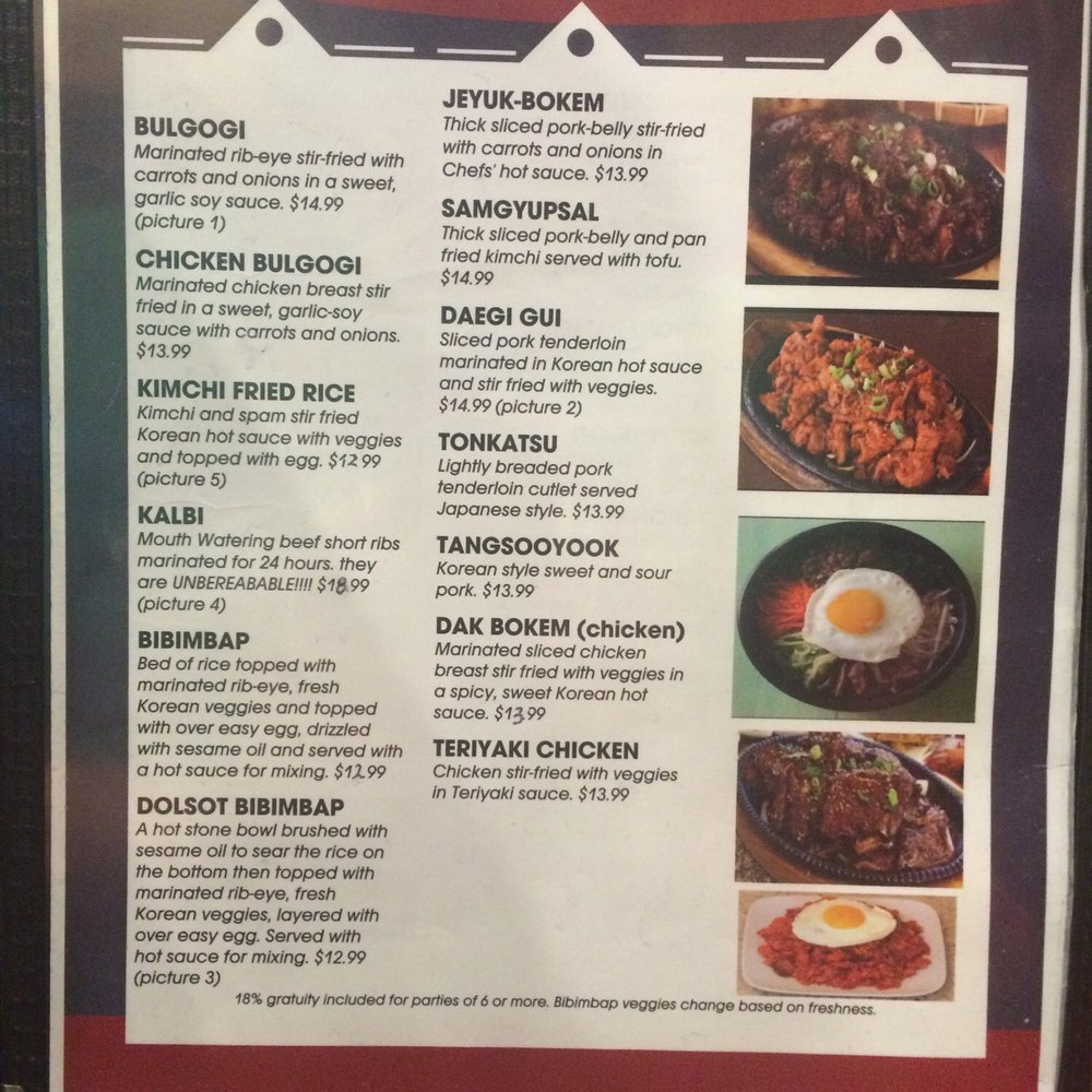 Emonae Korean BBQ - Korean DELICACIES - Korean Near Me - Grand Rapids, Michigan