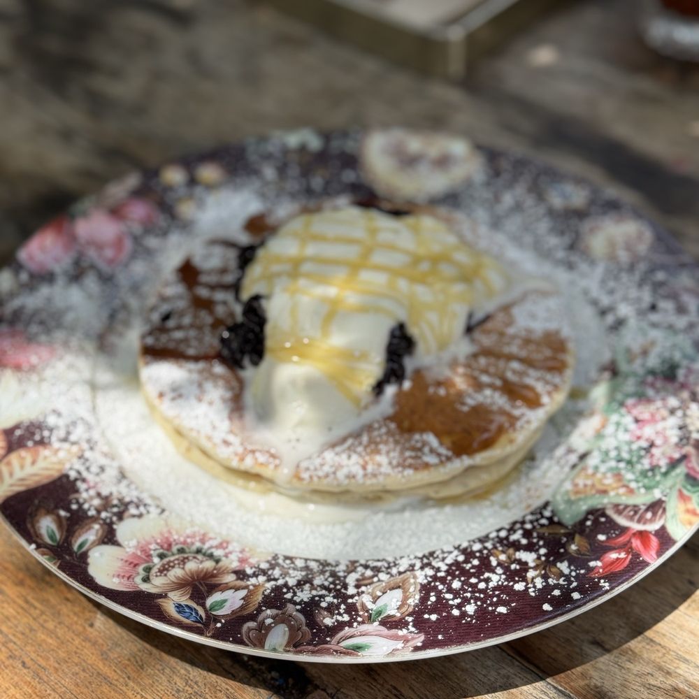 Lady Byrd Cafe - Lemon Poppy Seed Pancakes - New American Near Me - Los Angeles, California Lady Byrd Cafe - Lemon Poppy Seed Pancakes - New American Near Me - Los Angeles, California