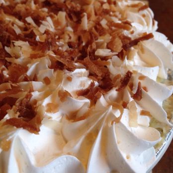 Black Bear Diner Arvin - The coconut cream pie is delicious and enough to share between four people. - Breakfast & Brunch Near Me - Arvin, California
