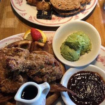 Plain Jane - Chipotle Honey Fried Chicken and Belgian Waffles - Breakfast & Brunch Near Me - San Francisco, California Plain Jane - Chipotle Honey Fried Chicken and Belgian Waffles - Breakfast & Brunch Near Me - San Francisco, California