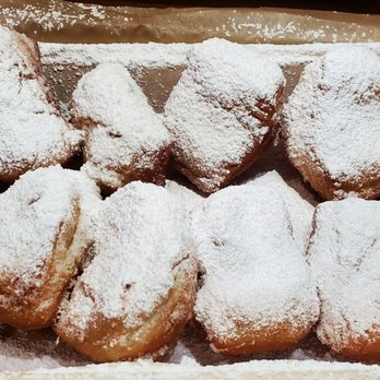 Beignet Spot - Basic 8 Pack with Powdered Sugar - Coffee & Tea Near Me - Riverside, California Beignet Spot - Basic 8 Pack with Powdered Sugar - Coffee & Tea Near Me - Riverside, California