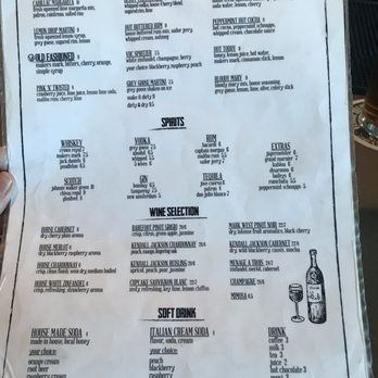 Vernal Brewing Company - Menu 1 - New American Near Me - Vernal, Utah