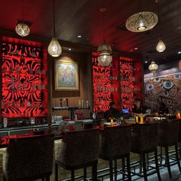 The bar