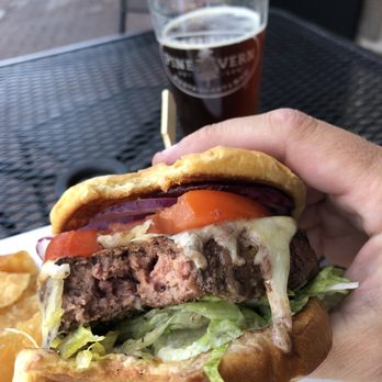 Pine Tavern Restaurant - Happy hour burger! - American Near Me - Bend, Oregon Pine Tavern Restaurant - Happy hour burger! - American Near Me - Bend, Oregon