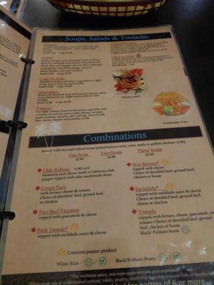 Menu photo 4 Mi Guadalajara Escondido, CA
